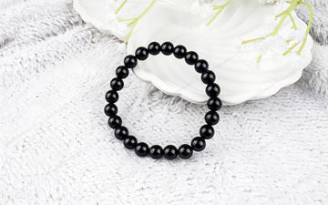 Black Agate Bracelet – Protection, Strength & Grounding