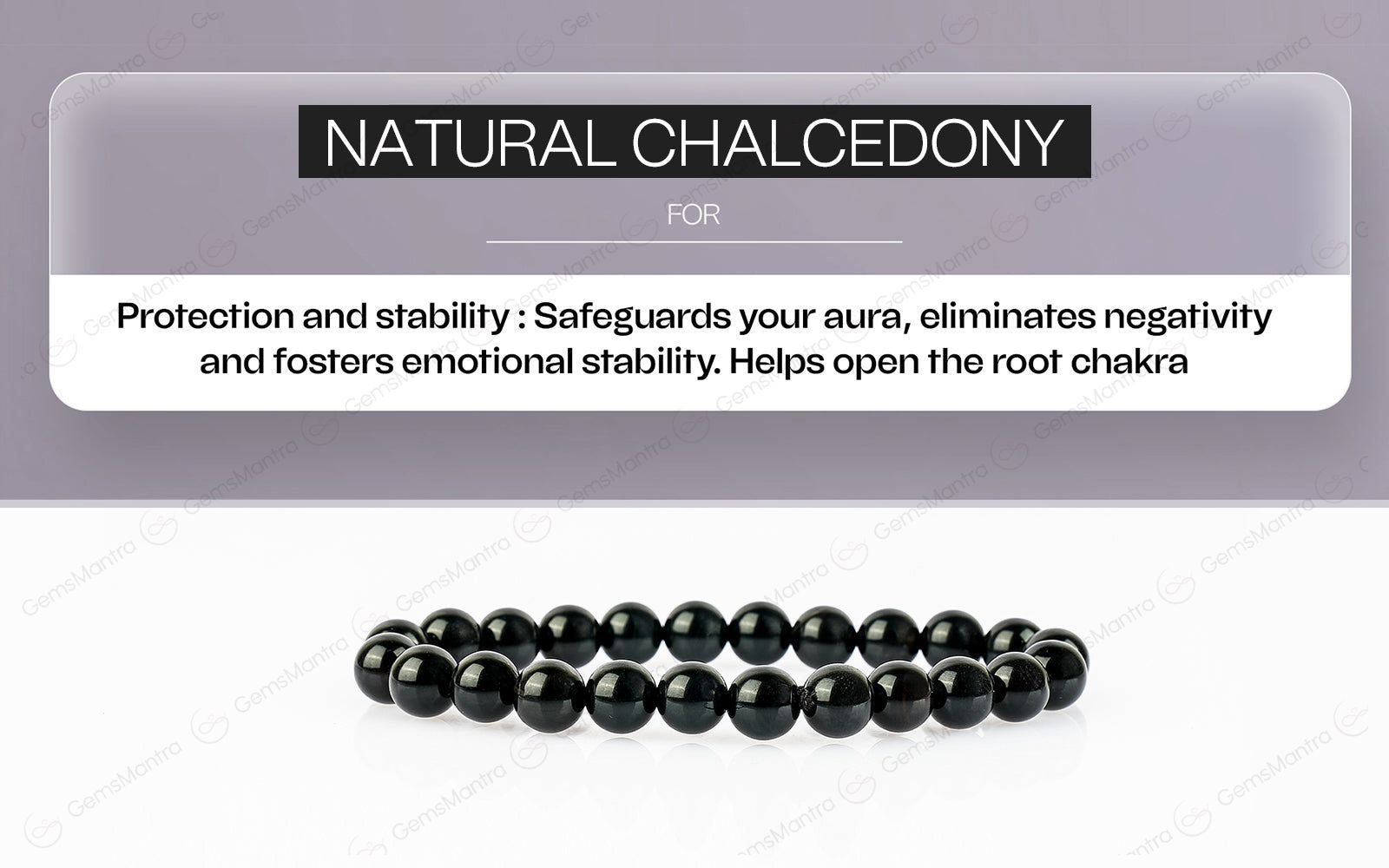 Black Agate Bracelet – Protection, Strength & Grounding